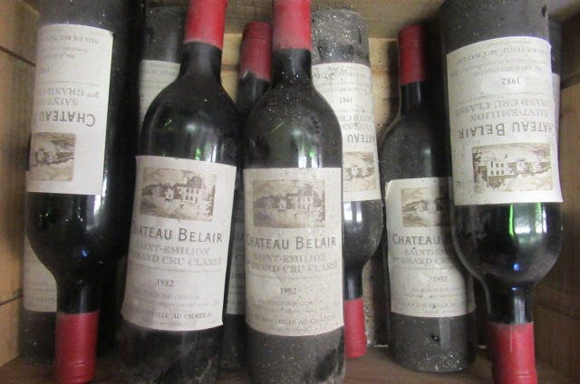 10 bottles Chateau Belair Image