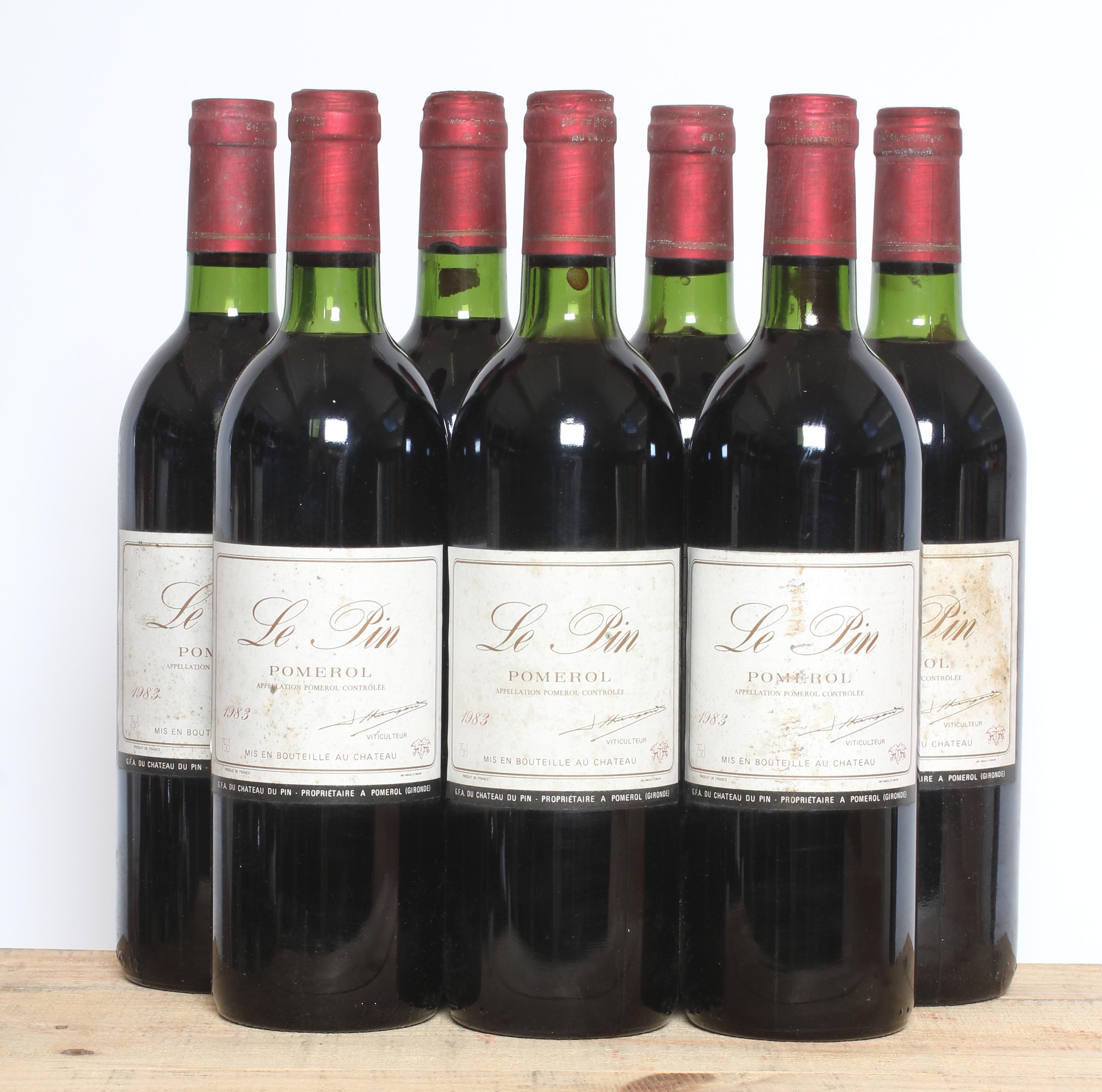 7 bottles Le Pin Image