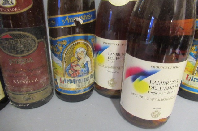 A quantity of mixed wine and spirits Image