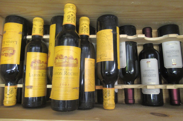 8 half bottles Chateau Bernadotte Image