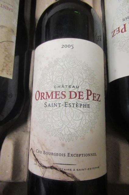 6 bottles of red Bordeaux Image