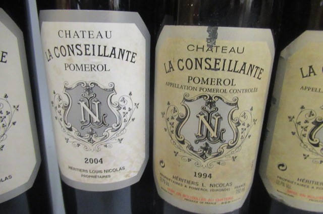 6 bottles of red Bordeaux Image