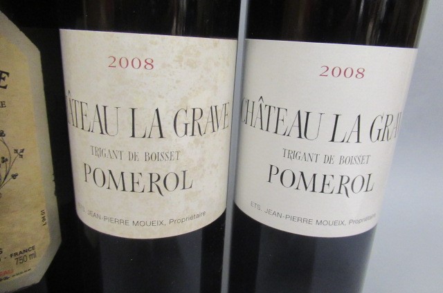 6 bottles of red Bordeaux Image