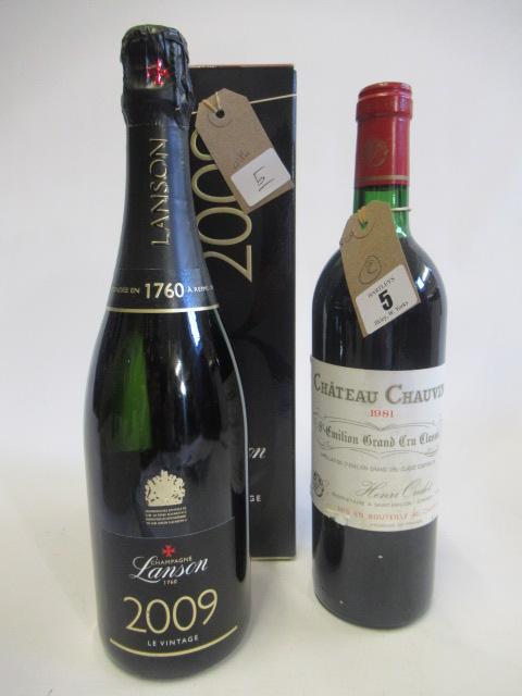 One bottle 1981 Chateau Chauvin Image