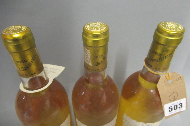 3 bottles Chateau La Tour Blanche Image