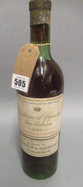 1 bottle Chateau d'Yquem Image