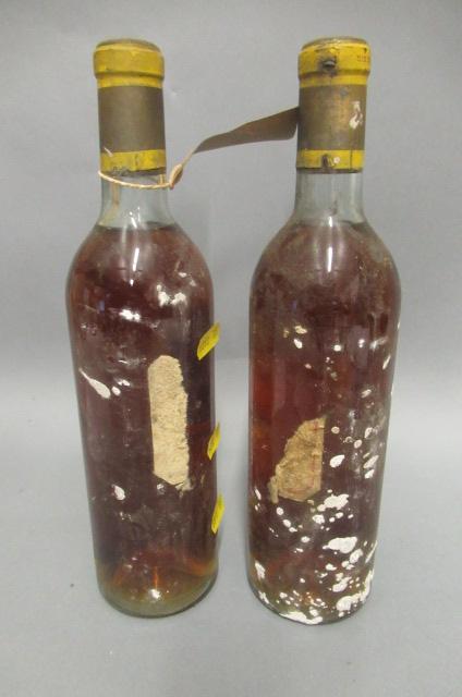 2 bottles Chateau d'Yquem Image