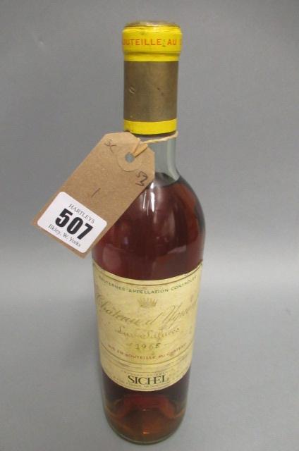 1 bottle Chateau d'Yquem Image