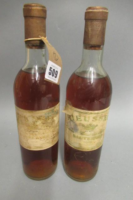 2 bottles Chateau Rieussec Image