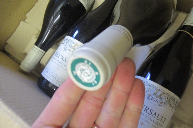 4 bottles Meursault Image