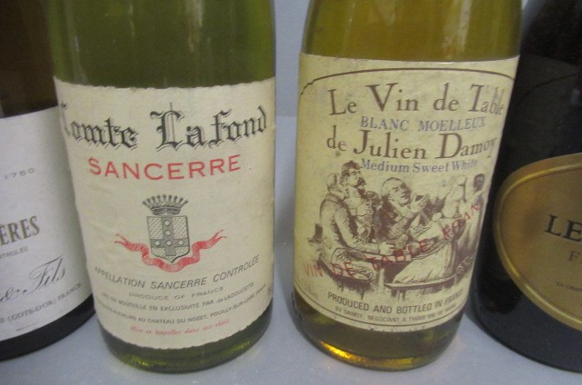 6 bottles of mainly white Burgundy Image