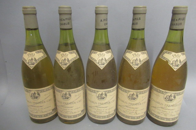 5 bottles Chablis Premier Cru Image