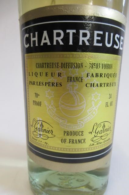1 bottle Chartreuse liqueur Image