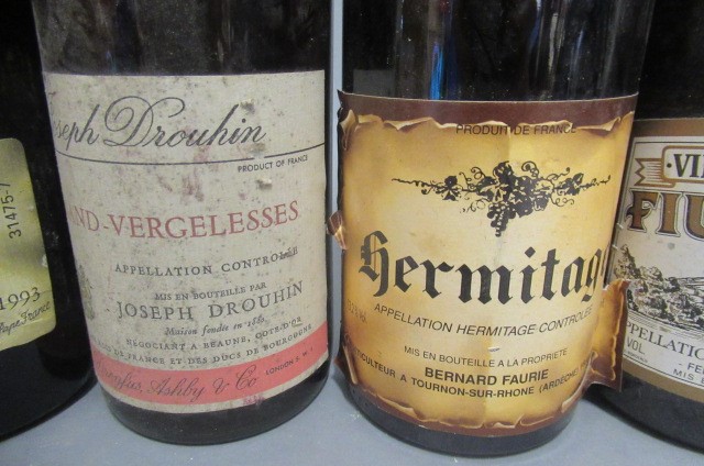 6 bottles of red Burgundy Image