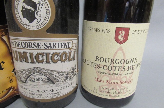 6 bottles of red Burgundy Image