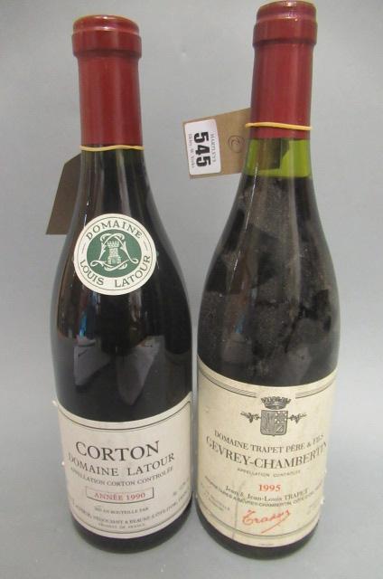 1 bottle 1990 Corton Domaine Latour Image
