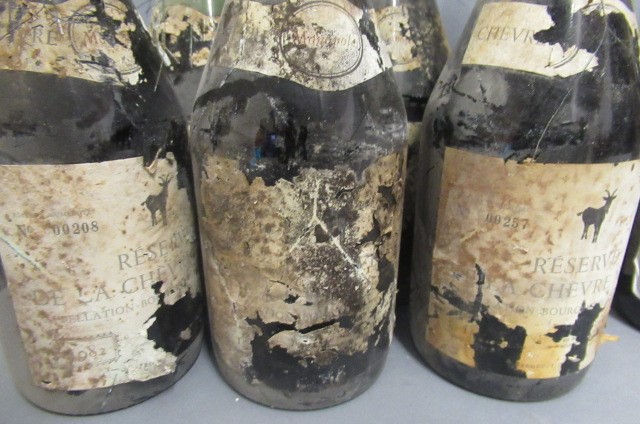 14 bottles of red Burgundy & Rhone Image