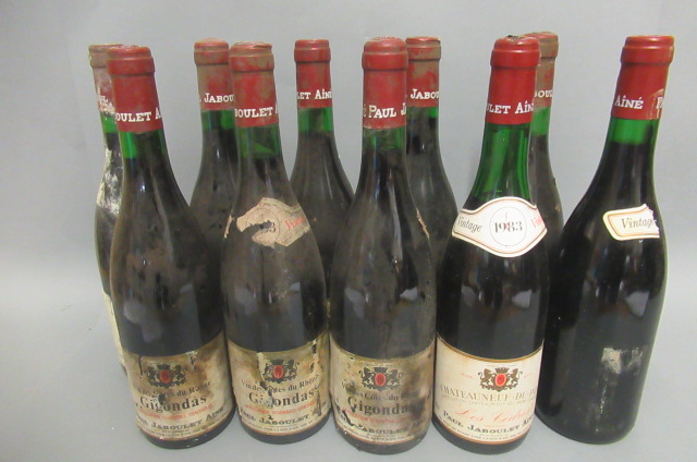 10 bottles 1983 Rhone Domaine Paul Joublet Image