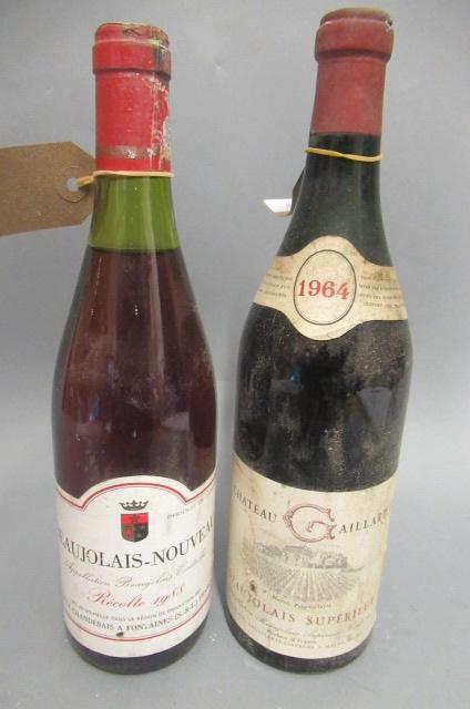 2 bottles Beaujolais Image