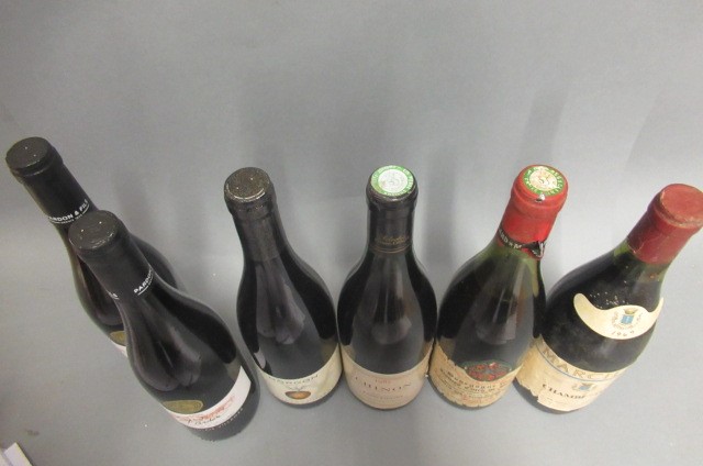 6 bottles of red Burgundy Image