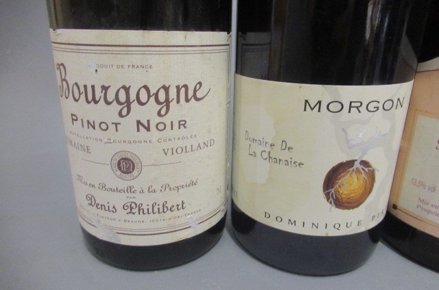 6 bottles of red Burgundy Image