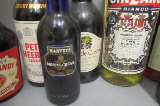 13 bottles of mixed spirits & liqueur Image