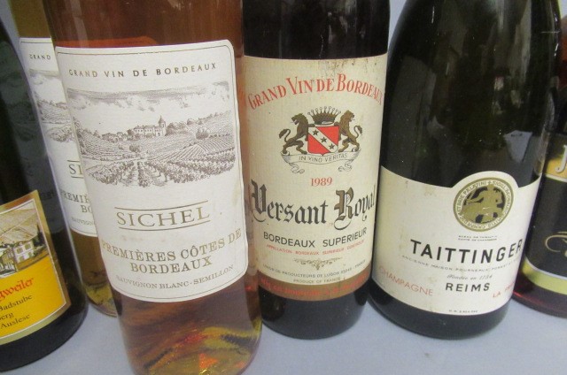 12 bottles of mixed alcohol Image