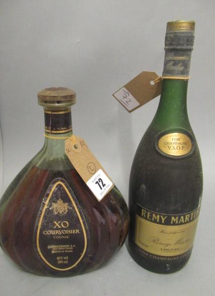 1 bottle Courvoisier XO cognac Image