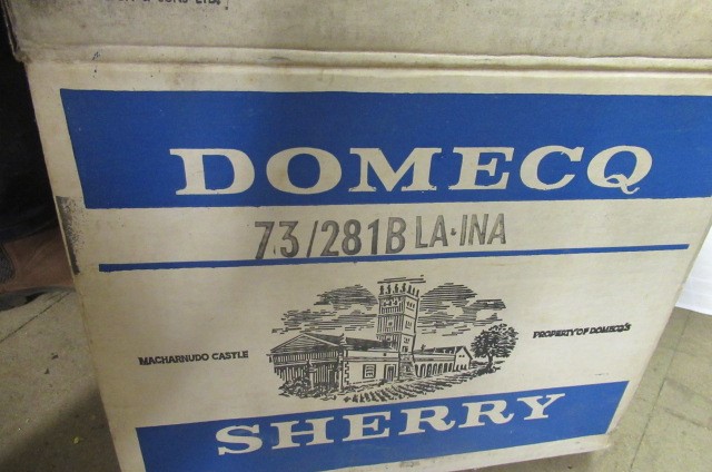 12 bottles La Ina sherry Image