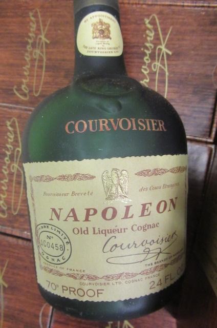 12 bottles Courvoisier Napoleon old liqueur cognac Image