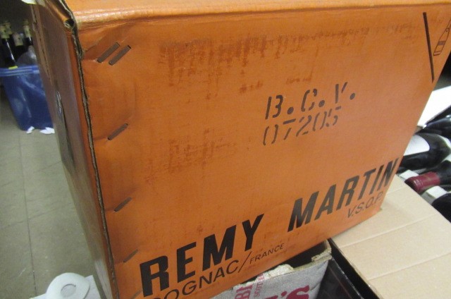 12 bottles Remy Martin VSOP fine champagne cognac Image