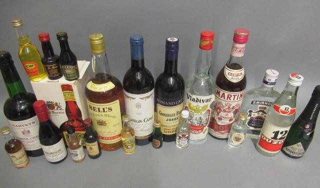 2 boxes of mixed alcohol Image