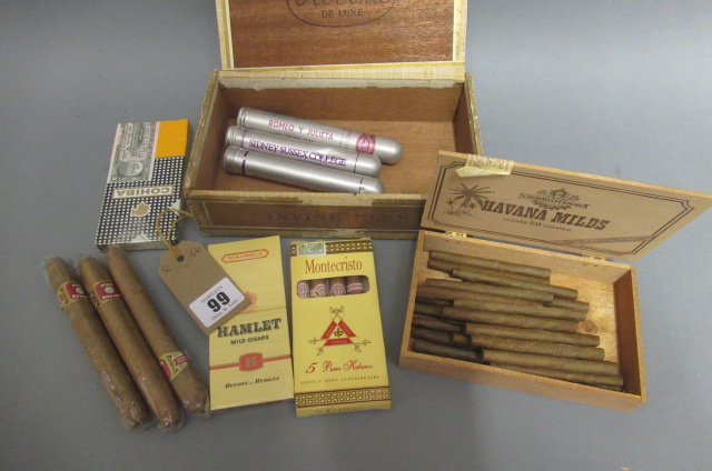 An assortment of cigars Image