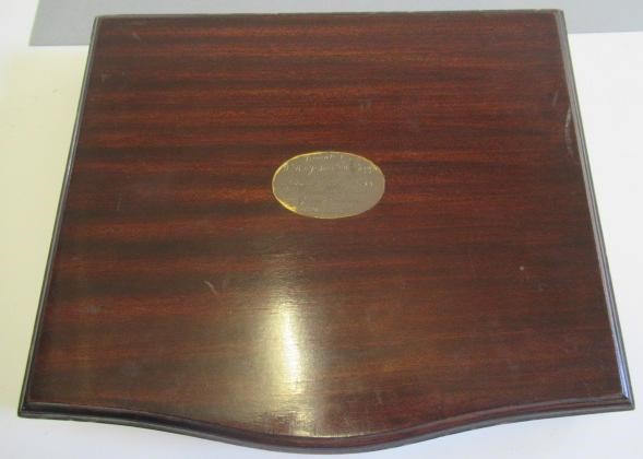 A SET OF TWELVE PAIRS OF SILVER FRUIT KNIVES AND FORKS Image