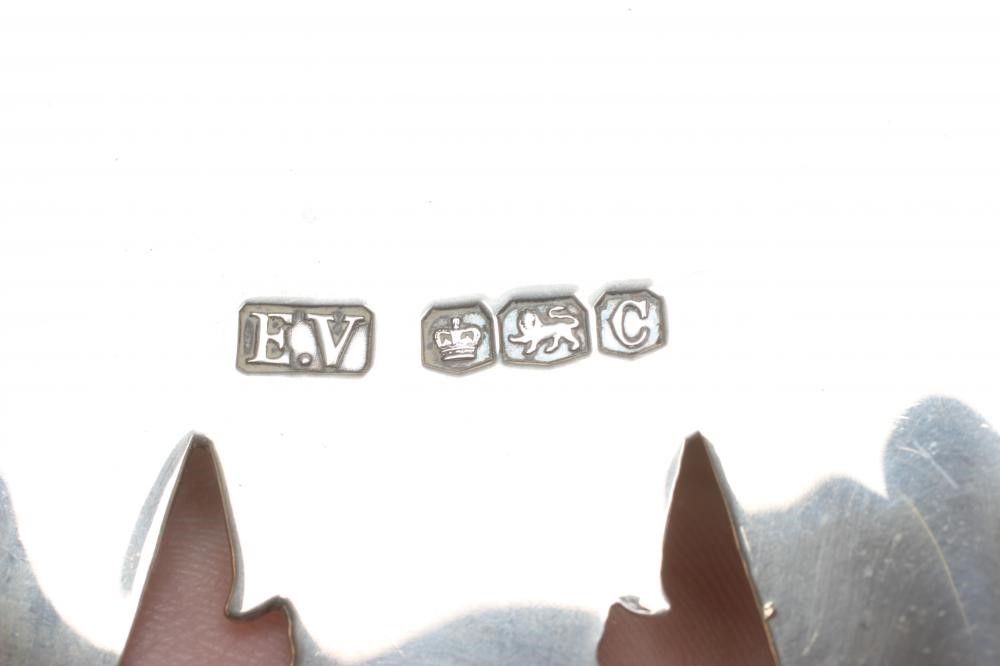 A SILVER PEDESTAL TAZZA Image