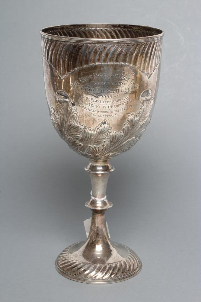 A LATE VICTORIAN SILVER TROPHY CUP Image