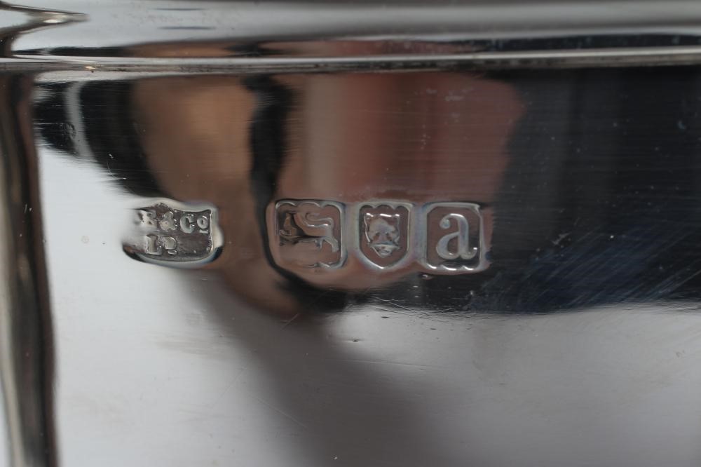 A LATE VICTORIAN SILVER TROPHY ROSE BOWL Image