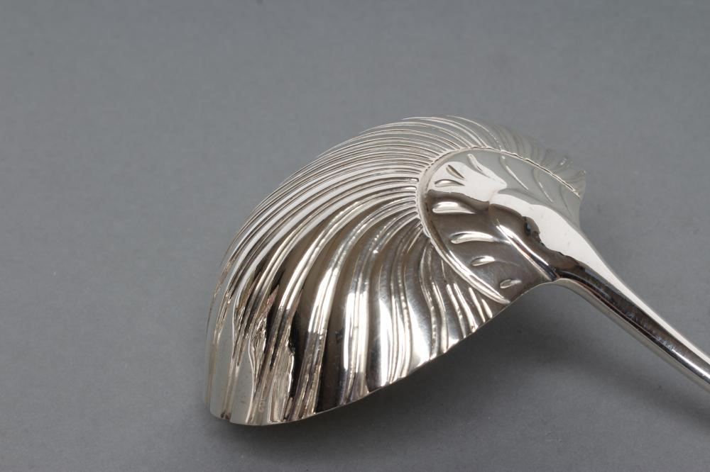 A GEORGE III SILVER LADLE Image