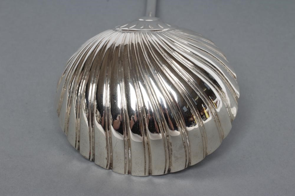 A GEORGE III SILVER LADLE Image
