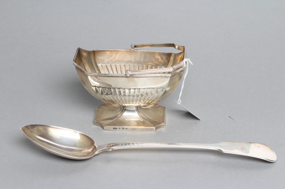 A GEORGE IV SILVER BASTING SPOON Image