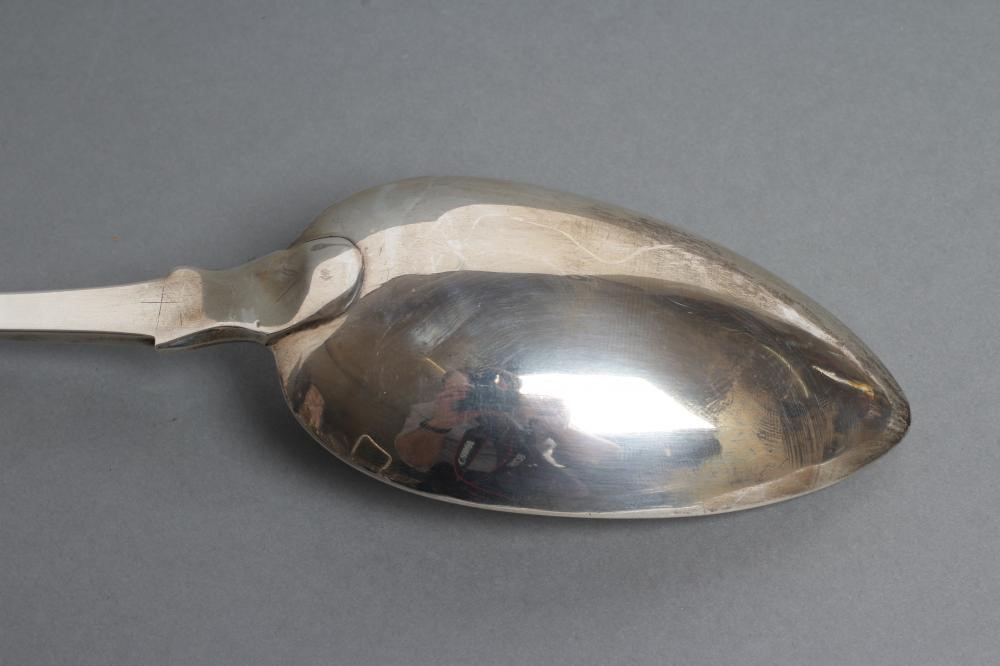 A GEORGE IV SILVER BASTING SPOON Image
