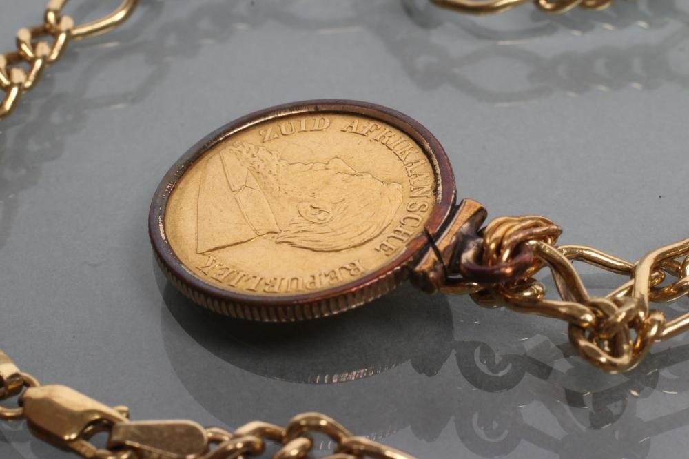 A SOUTH AFRICAN GOLD HALF POND Image