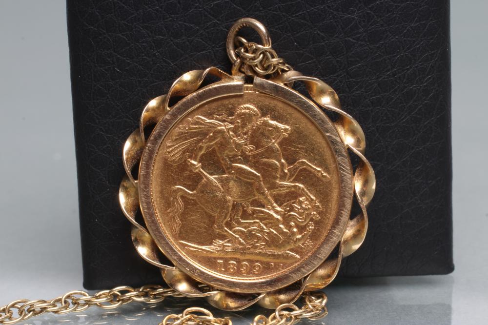 A VICTORIA GOLD SOVEREIGN Image