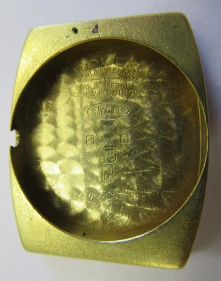 A GENTLEMAN'S 18CT GOLD ROLEX WRISTWATCH Image