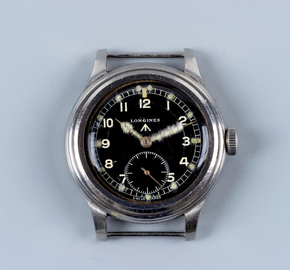 A LONGINES MILITARY ISSUE "DIRTY DOZEN" WRISTWATCH Image