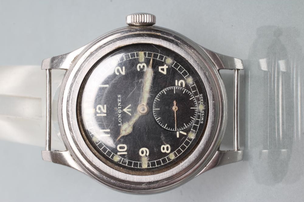 A LONGINES MILITARY ISSUE "DIRTY DOZEN" WRISTWATCH Image
