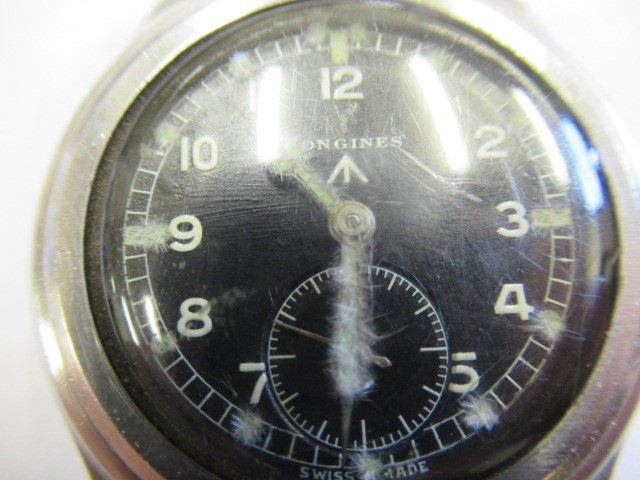 A LONGINES MILITARY ISSUE "DIRTY DOZEN" WRISTWATCH Image