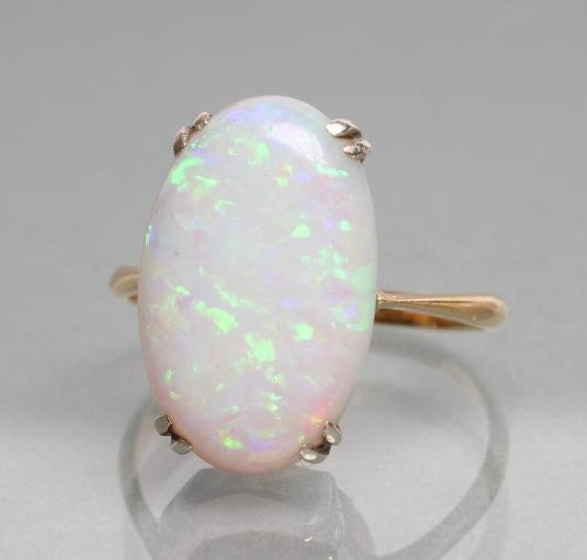 AN OPAL DRESS RING Image