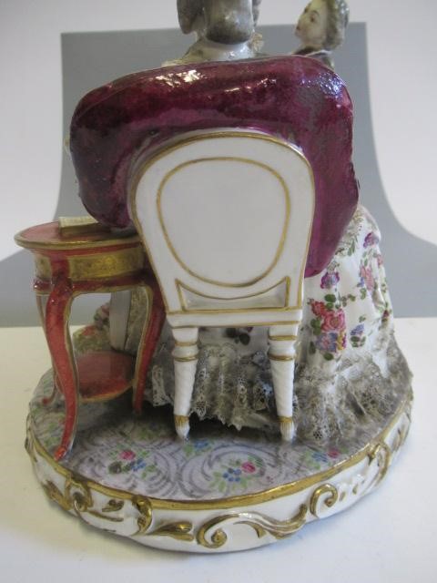 A PAIR OF SAMSON PORCELAIN FIGURE GROUPS Image