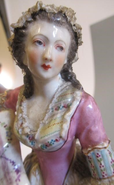 A PAIR OF SAMSON PORCELAIN FIGURE GROUPS Image